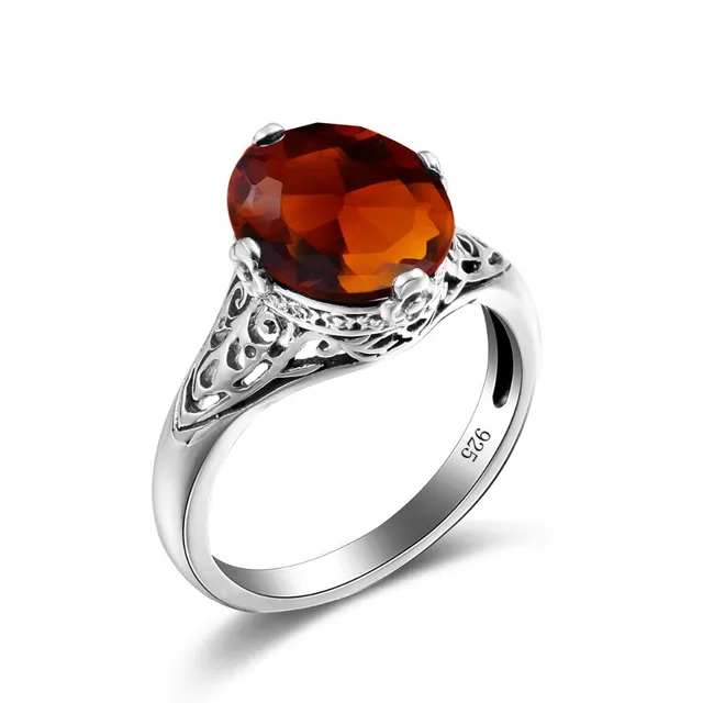 Massiver 925 Silberring Stilvoller Sterlingsilberring Echt Massiv 925 Perfekte Qualität 925 Mexico