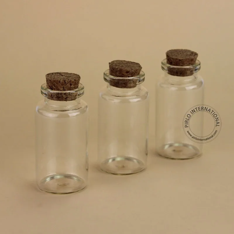 Garrafa de Vidro Frasco de Amostra Lote Atacado 25 ml Cortiça Vazio Decoração Desejando Caixa Recarregáveis Recipiente Pequeno Pote 100 Pçs - 3 100 pçs lote Atacado 25 ml Garrafa