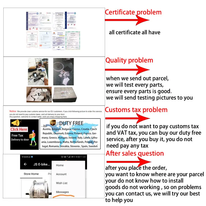 Clearance 48V500W Motor Wheel Electric Bike Kit  for 20" 26" 700C Hub Motor 48V Lithium Battery Ebike Kit LCD Display Electric Bicycle Kit 5