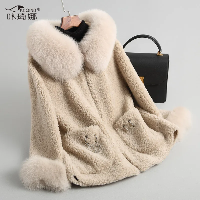 Real Fur Coat Fall 2018 Jacket Women Fox Fur Hooded Winter Clothes Short Womens Jackets and Coats Female Abrigo Mujer 18106KJ900