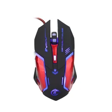 Профессиональная игровая мышь 3200 dpi Механическая мышь с матовым корпусом 6 кнопок USB Проводная оптическая мышь опто-Электронная