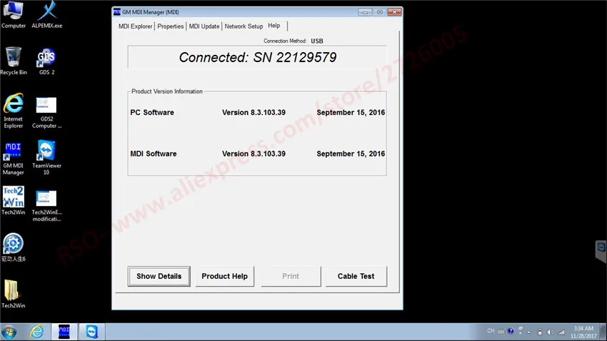 Новейший wifi MDI с ноутбуком D630 готовое к использованию программное обеспечение v2019.6,1 forGM для Opel сканер Tech2-Win GD-S2 wifi MDI работа онлайн
