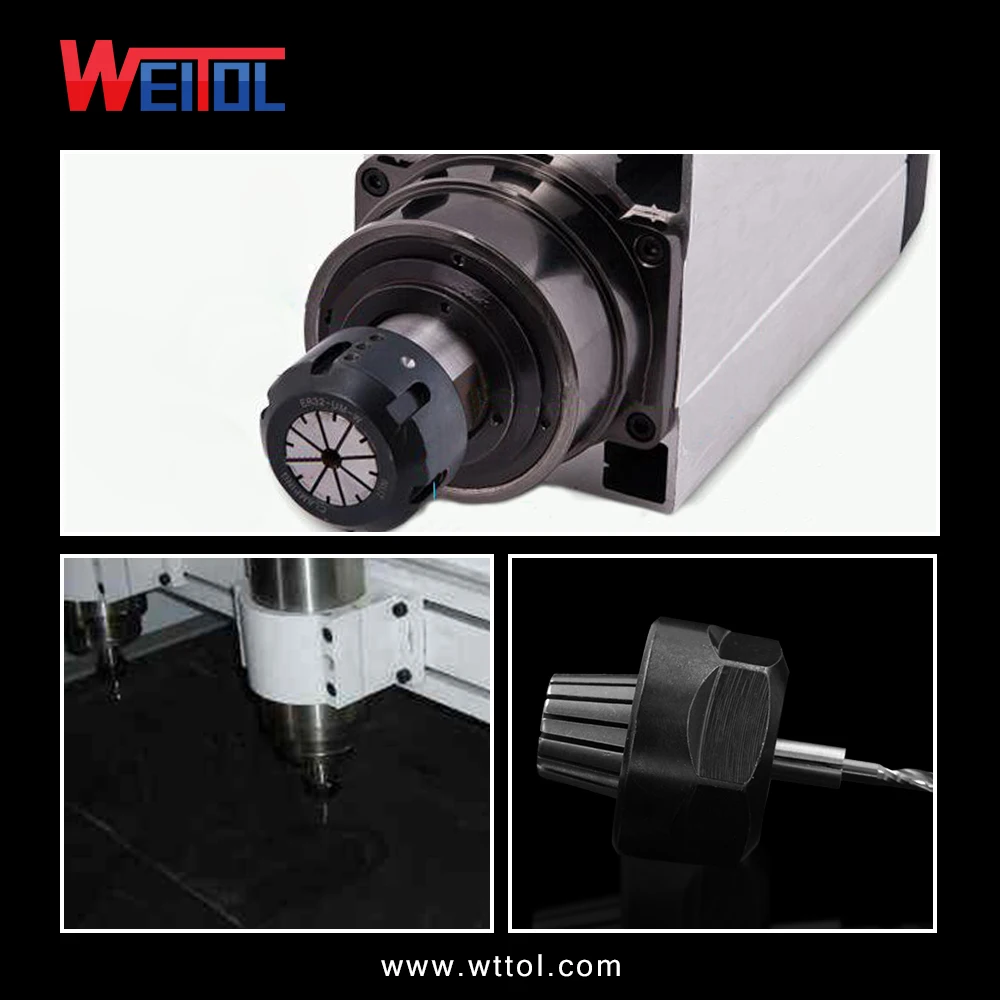WeiTol 1pcs/lot CNC Dynamic balance nut Collet Chuck Repair Parts High Speed ER11 ER16 ER20 ER25 ER32 Clamping Hex Nuts