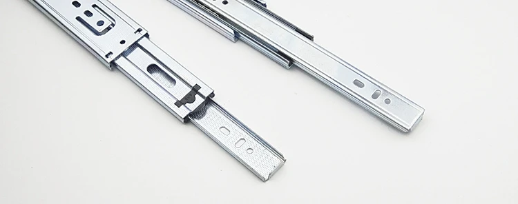 Cold Rolled Steel Factory Direct Three Ball Bearing Slide Rails