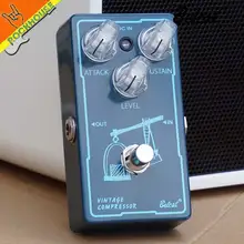 Compresor Vintage Belcat, efectos de guitarra, equilibrio de Pedal, salida dinámica, nivel de circuito analógico, Bypass verdadero, envío gratis