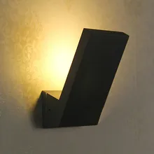 Вилла ворота 1 шт. светодиодный наружный светильник ing Настенные светильники IP65 Водонепроницаемый крыльцо настенный светильник бар балкон кафе сад лампа коридор светильник