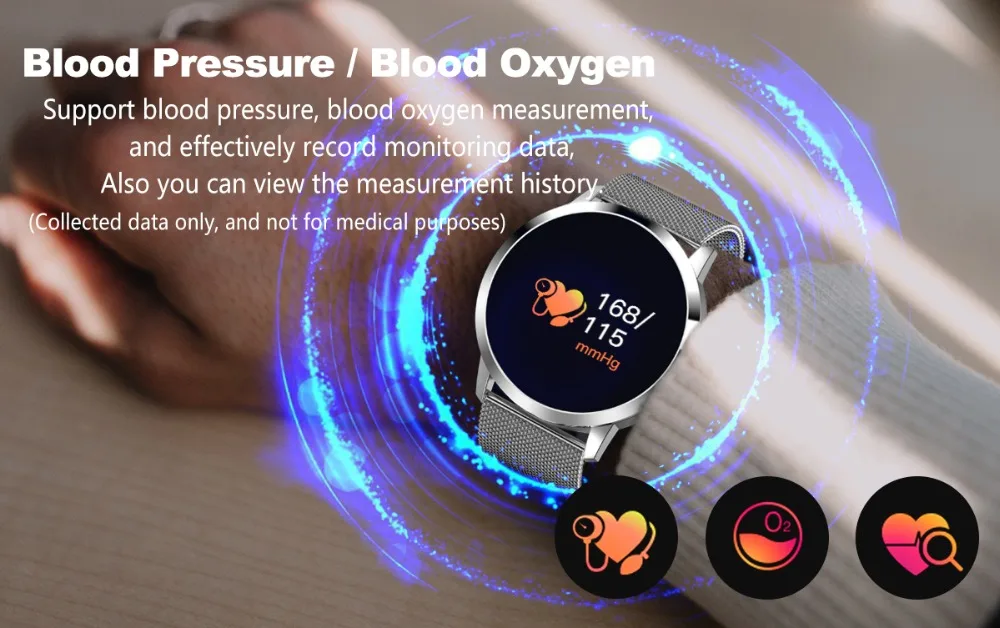 Обновленная новая одежда Q8 OLED Смарт-часы цветной экран модный фитнес-трекер сердечного ритма bluetooth спортивные Смарт-часы для IOS Android
