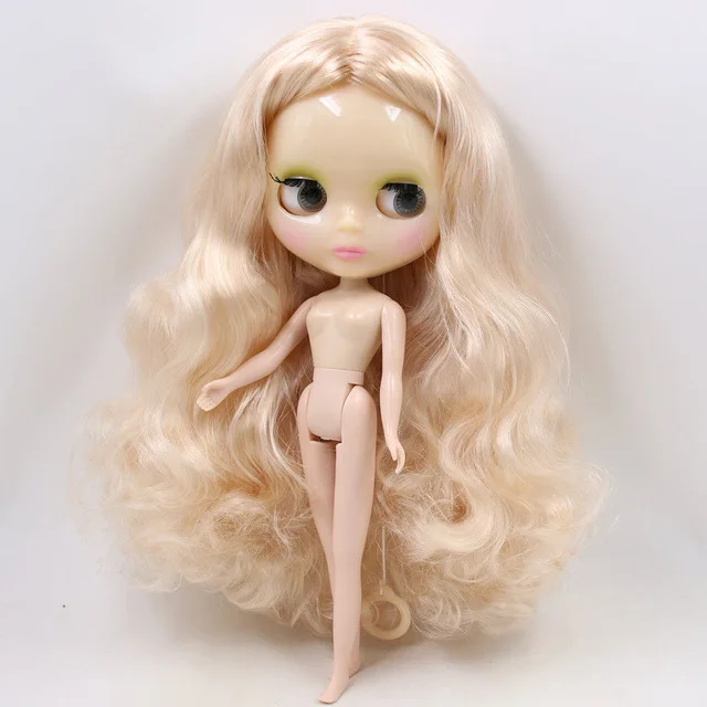 Ледяной обнаженный завод Blyth кукла Специальное предложение нормальные не-суставные Волосы на теле 1/6 BJD - Цвет: nude doll