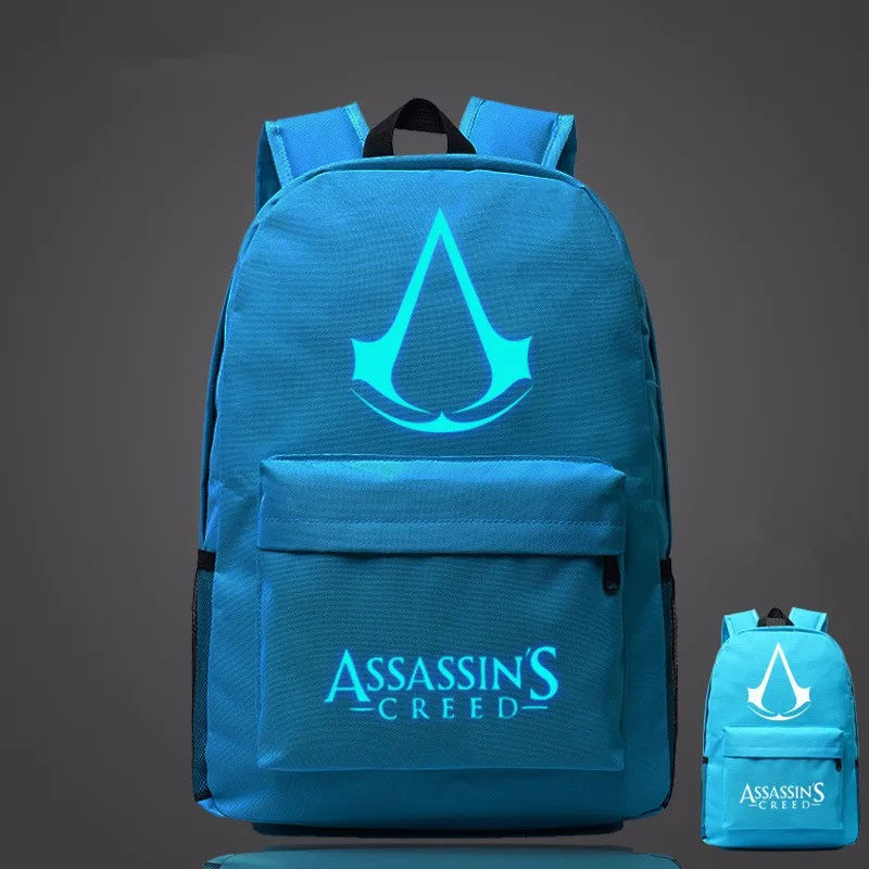 Рюкзак для мальчиков alta calidad Lumious Assassins Creed mochila рюкзак девушек Оксфорд 2019|Рюкзаки| |