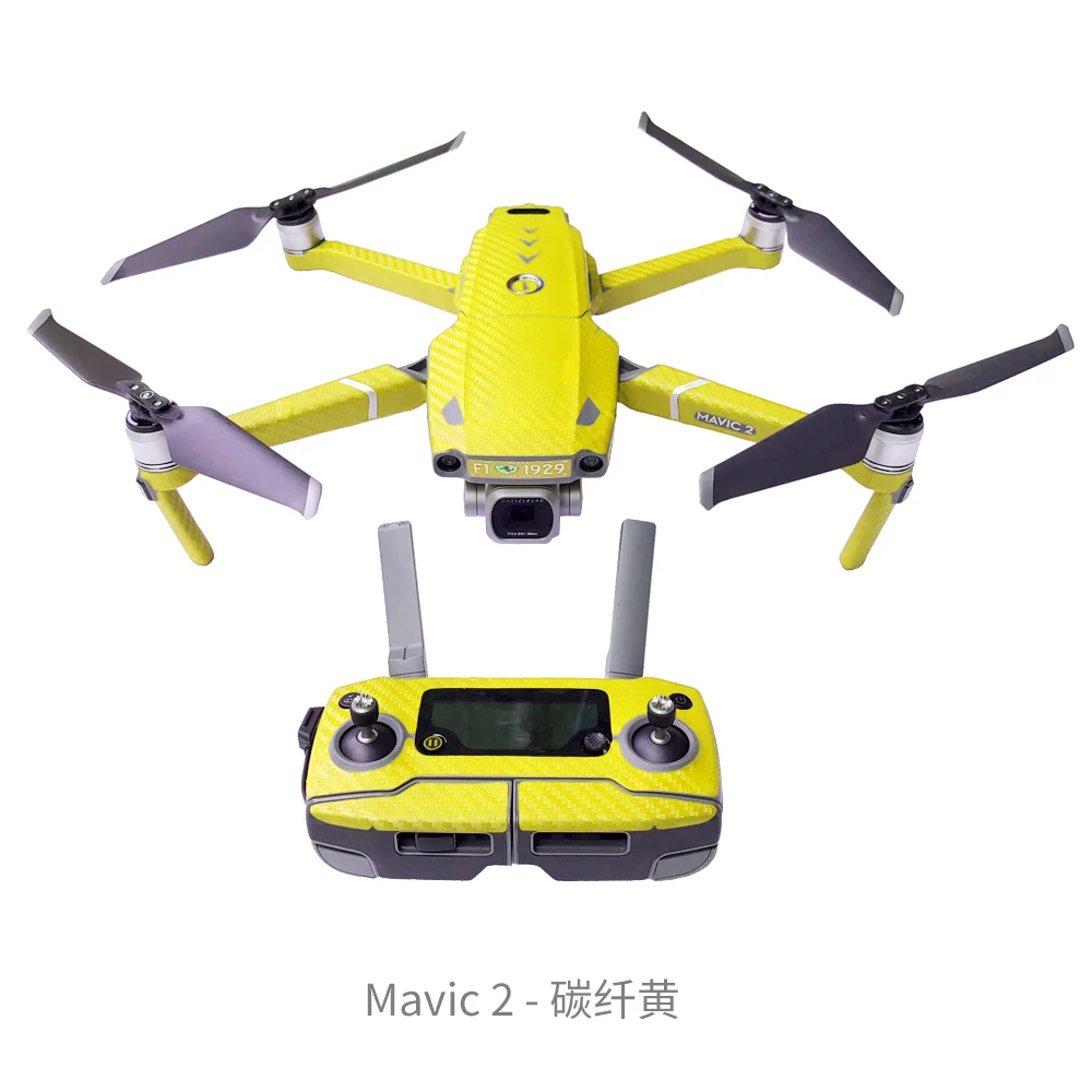 Mavic 2 новейший FPV Дрон защитный роскошный углеродный волоконный стикер покрытие кожи Водонепроницаемая наклейка запасная для Dji Mavic 2 Pro Zoom