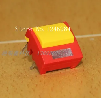 

[SA]Denmark MEC red box yellow button switch reset switch micro switch 3ATL6 + 1B04 + 2B081--50pcs/lot