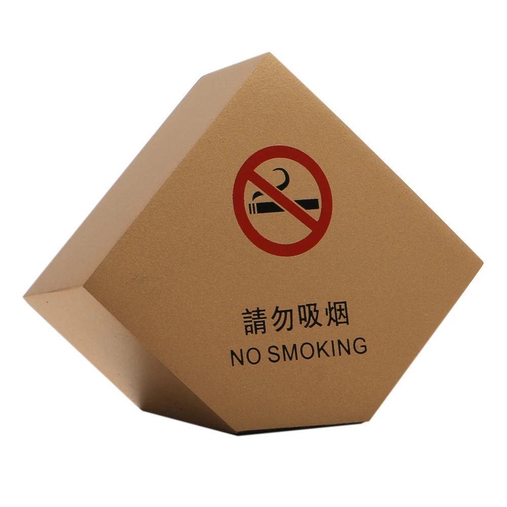 Высокий класс отель не курить знак для стола стенд гостиничный номер не курить знак блок теплый напоминание пластина стенд настраиваемый