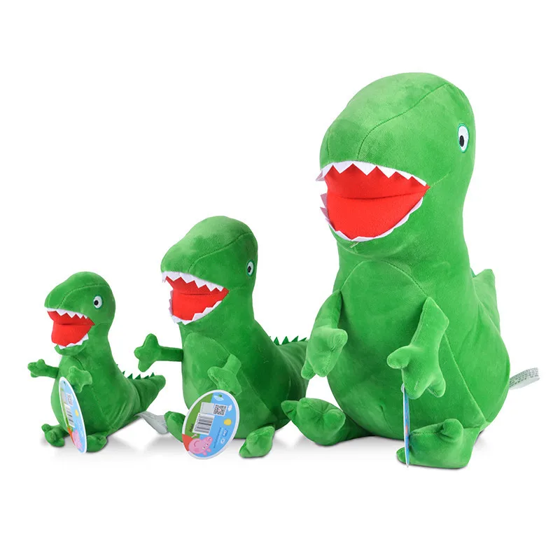 

Peppa Pig Dinosaurs 13cm/19cm/30cm/46cm Stuffed Animals & Plush Toys For Kids Girls Baby Birthday Party Animal Plush Toys Gifts