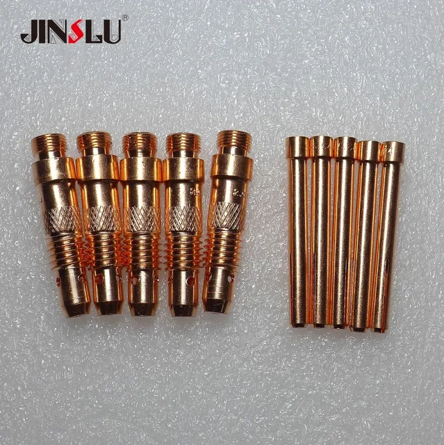 TIG Collet Collet Body Tungsten Electrode Holder TIG Parts for WP 17 WP 18 WP 26 TIG Torchin