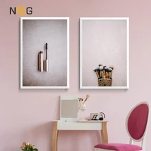 NOOG Nordic Beauty Salon Posters And Prints Wall Art Canvas Painting Wall Pictures Fashion Women Makeup Cosmetics Store Decor NOOG Nordic Beauty Salon Posters And Prints Wall Art Canvas Painting Wall Pictures Fashion Women Makeup Cosmetics Store Decor