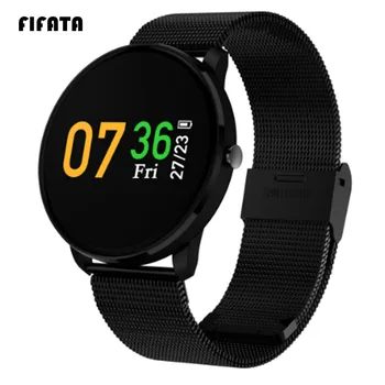 

FIFATA CF007H IPS OLED color screen Milanese Strap Smart Bracelet Heart Rate Blood Pressure Smartband Watch Sports Wristband