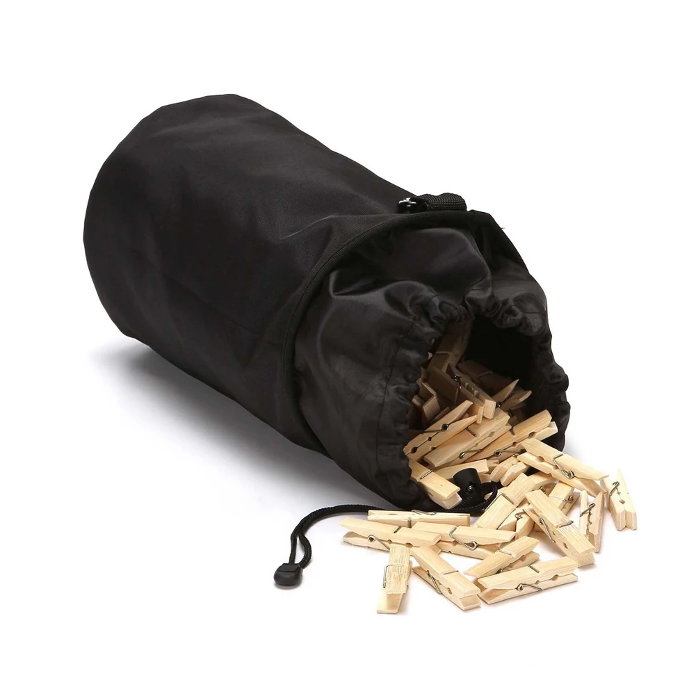 Подвесная прищепка сумка для одежды булавки на шнурке для стирки прочный держатель для хранения водостойкий пылезащитный