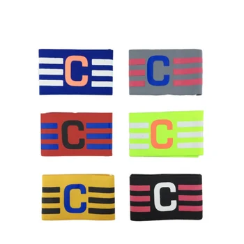 

1 Pcs Soccer Arm Band Leader Match Professional Football Armband Captain Armband Adjustable Soccer Armband Band
