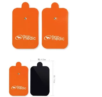 

By DHL square Superior Tens unit electrode pads self adhesive amazing adhesion with most devices massagers ems machine L-Size