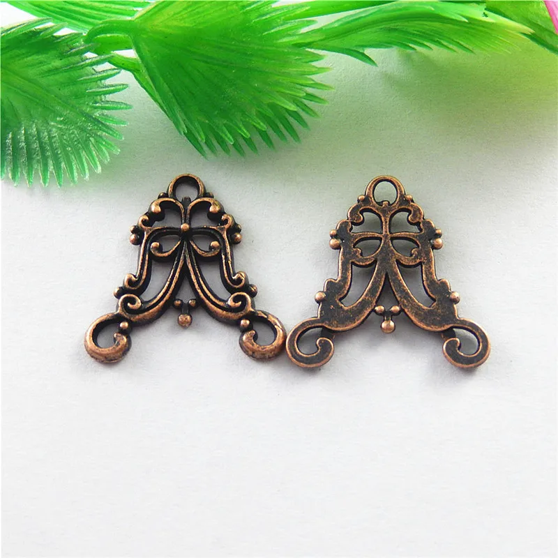 20 шт. медные брелки для ключей х20х2 м|connector jewelry|jewelry makingantique copper |