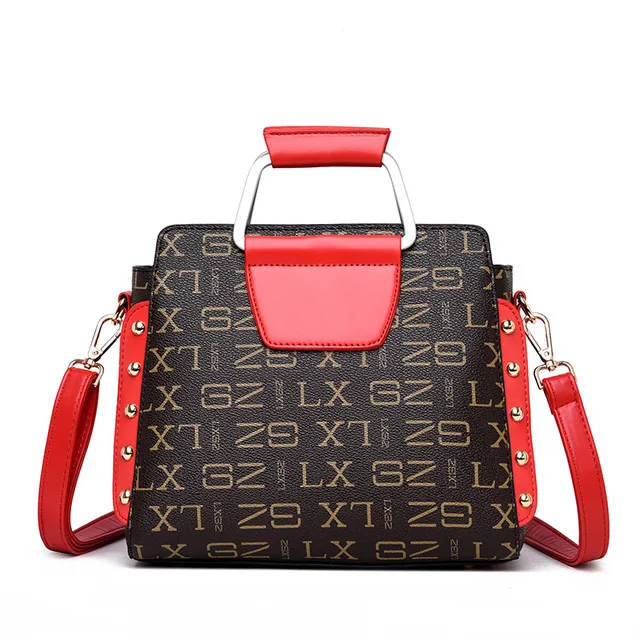 

Women New VintageBag Bolsa Feminina Shoulder Crossbody Messenger Bags Ladies Handbags Pendant Rivet Decoration Laides Bag