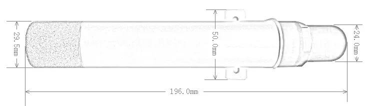 NDIR CO2 датчик Lora 433 МГц 470 mhz беспроводной инфракрасный CO2 Передатчик датчик co2 регистратор данных температуры и влажности