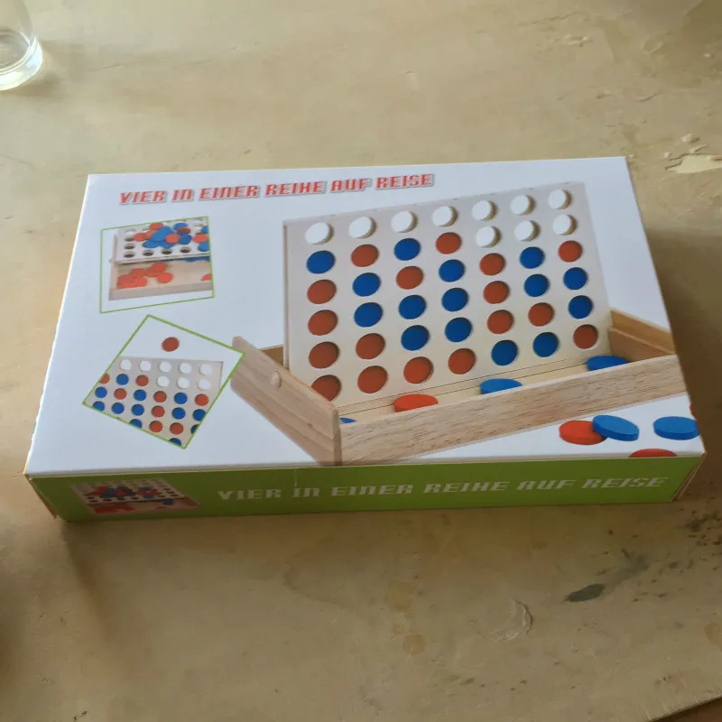 Parent-Child Puzzle Toys Rubber Wooden Pack Multi-color Continuous 4 Lock-in Game Chess Birthday Gift Parent-Child Puzzle Toys Rubber Wooden Pack Multi-color Continuous 4 Lock-in Game Chess Birthday Gift