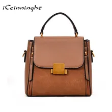 ICeinnight роскошные сумки женские дизайнерские сумки с логотипом сумки-мессенджеры Сумки из искусственной кожи Hign качественные сумки