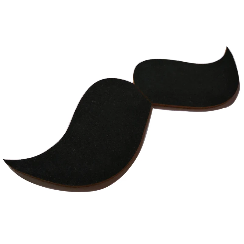 Black Fake Moustache Party DIY 2pcs Cork Board Bulletin Board Message Soft Wood Wall