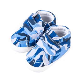 

Multi Color Anti-slip Footwear Baby Shoes Fashion Camouflage Double Paste Soft Sole Baby Toddler Shoes Canvas For Newborn