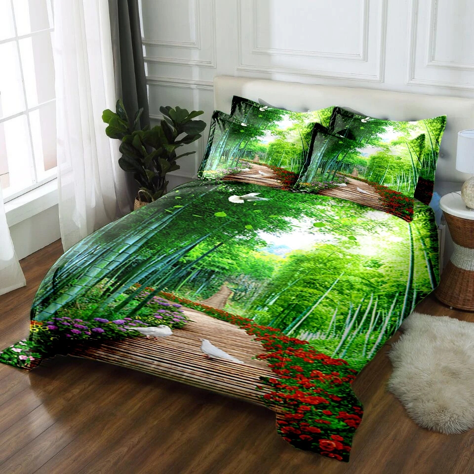 Игра de cama edredones 3D комплект постельного белья twin queen California king size постельное
