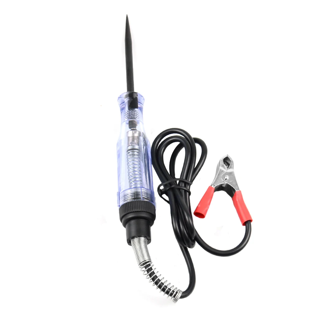 DC 6V-24V Car Voltage Tester Fuses Light Socket Transparent Circuit Test Pen for Car Motorcycle Small Engines circuit tester,circuit detector,car light tester,probe pen tester,voltage test pen