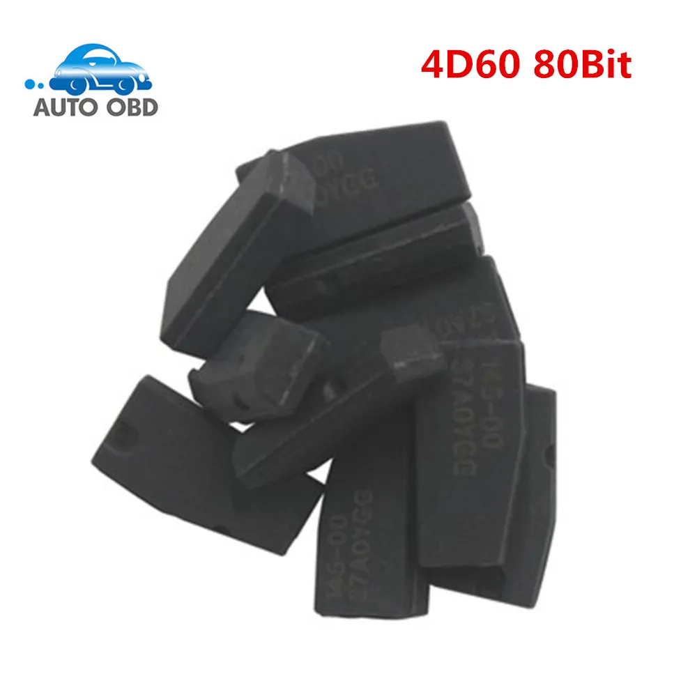 

5pcs/lot 80 Bit 4D-60 Chip 4D60 Transponder Chip for Car Keys ID4D 60 80bit blank Transponder Chip