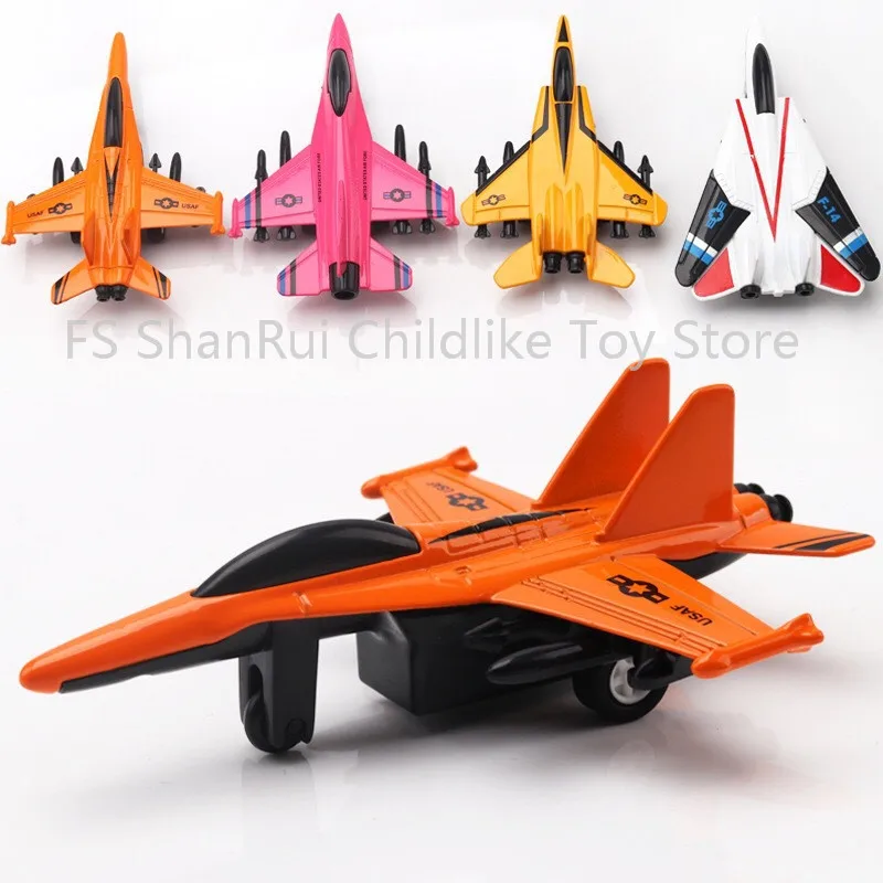 

colorful metal aluminum alloy aircraft toys for children