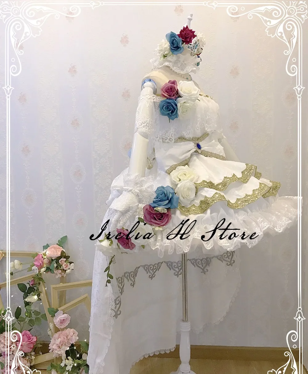 Невеста любовь live Солнечный свет Aqours Tsushima Yoshiko свадебное платье Косплей Костюм на заказ/размер