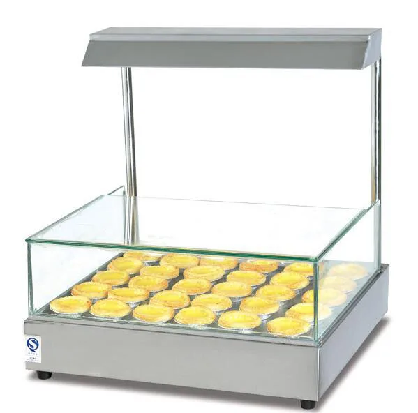 Free Shipping 220v Electric Glass Warming Tart Showcase Display
