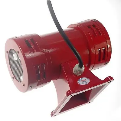 AC220V 150db Motor Driven Air Raid Siren Metal Horn Double Industry Boat Alarm For Industry Boat