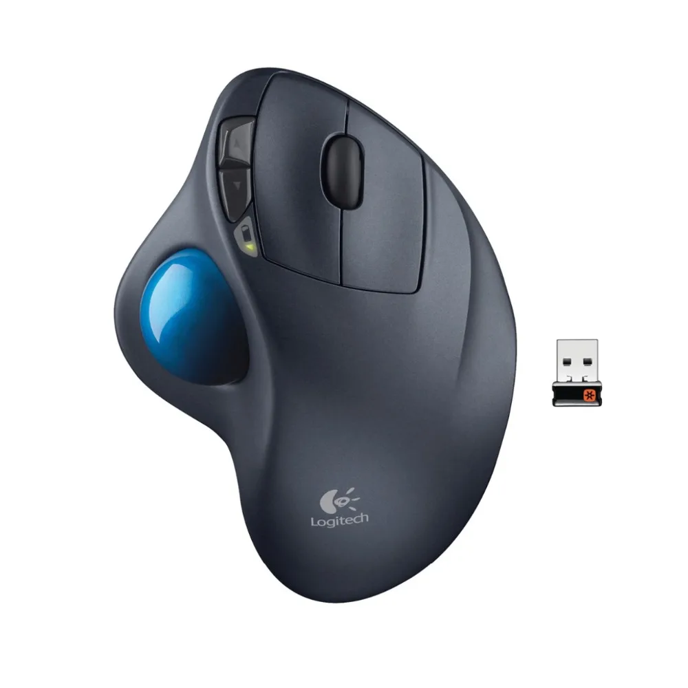 

Logitech M570, Laser, RF inalambrico, Negro