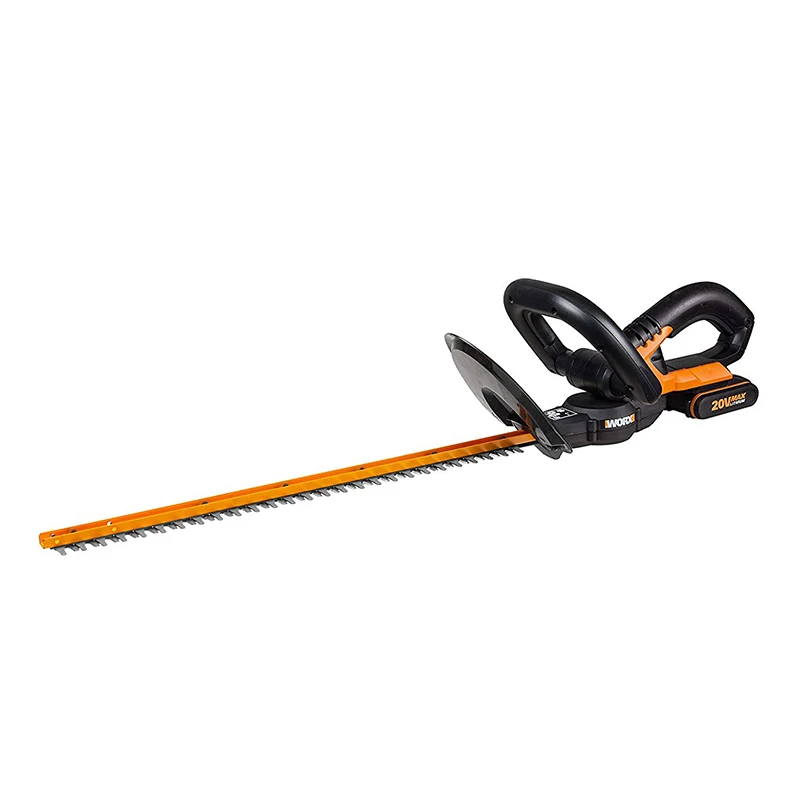 worx battery powered hedge trimmer