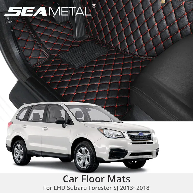 

For LHD Subaru Forester SJ 2018 2017 2016 2015 2014 Car Floor Mats Custom Rugs Auto Interior Foot Mat Accessories Car-styling