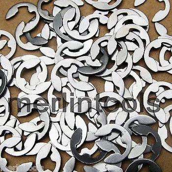 

100Pcs 3mm Stainless Steel E-Clip / Snap Ring / Circlip
