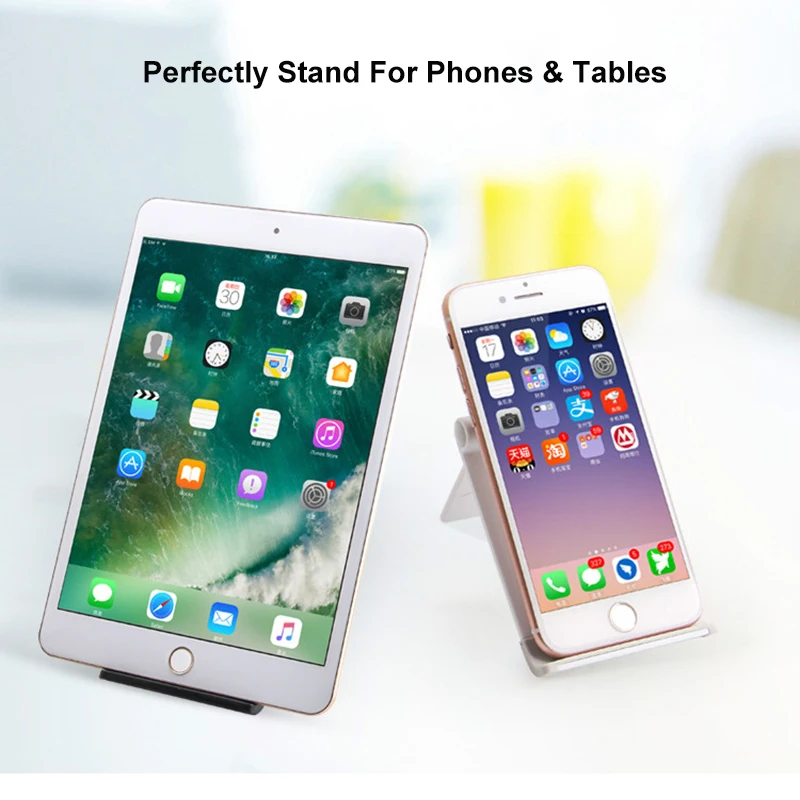 Портативный держатель для мобильного телефона подставка iPhone XS X 8 7 6 складная