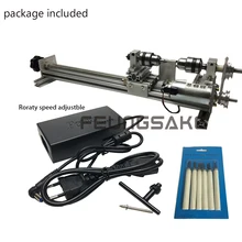 DIY Wood Lathe Mini Lathe Machine Polisher Table Saw for polishing Cutting,metal mini lathe/didactical DIY lathe ship by DHL