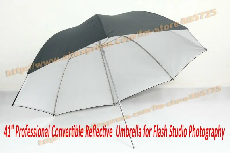 Free shipping 41" 104cm Professional Convertible Reflective Shoot