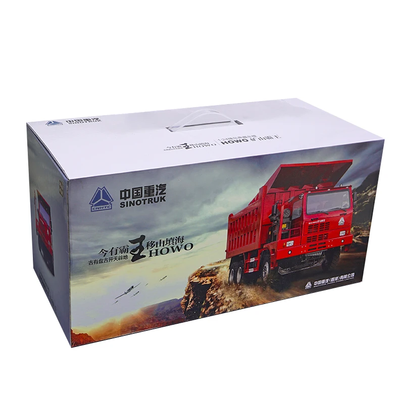 Коллекционная модель игрушки из сплава подарок 1:24 Масштаб SinoTruk HOWO 70 T сверхмощный