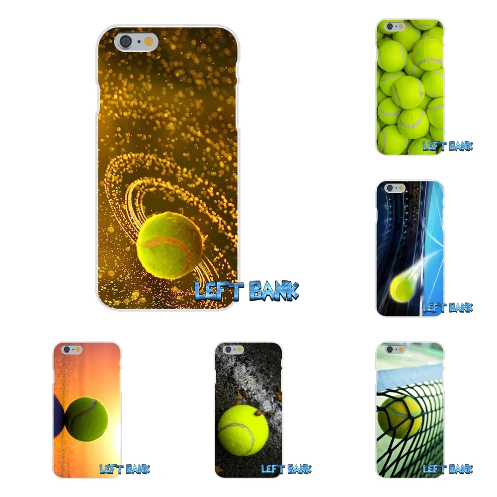 Green tennis balls Slim Silicone Case For iPhone X 4 4S 5 5S 5C SE 6 6S 7 8 Plus | Мобильные телефоны и аксессуары