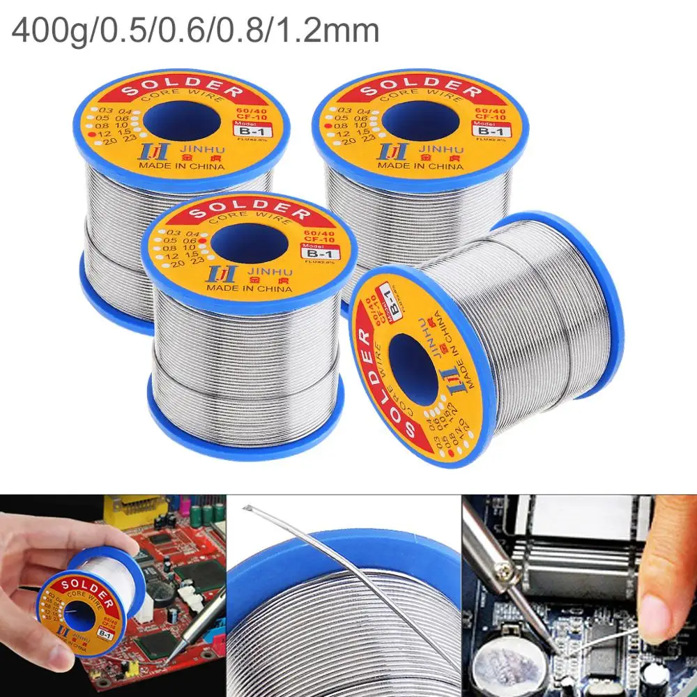 Fine Solder Wire 0.6mm 60/40 2% Flux Reel Tube Tin lead Rosin Core Soldering Fine Solder Wire 0.6mm 60/40 2% Flux Reel Tube Tin lead Rosin Core Soldering