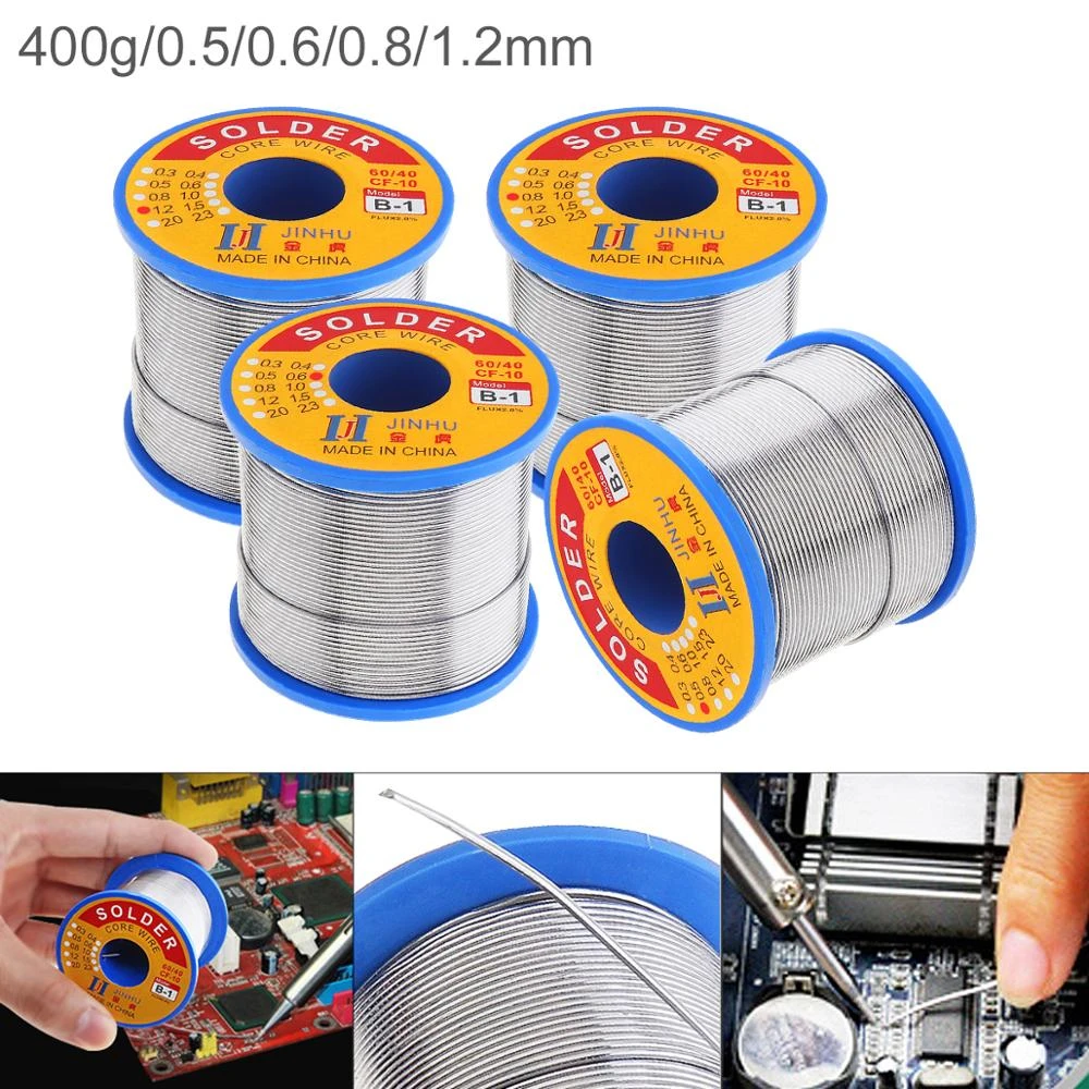60/40 B-1 500g 0.8mm No-clean Rosin Core Solder Wire for Electric Soldering Iron 