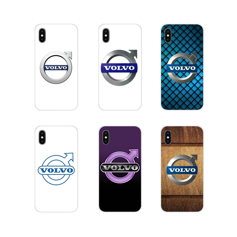 

For Xiaomi Redmi 4A S2 Note 3 3S 4 4X 5 Plus 6 7 6A Pro Pocophone F1 Accessories Phone Shell Covers Volvo logo