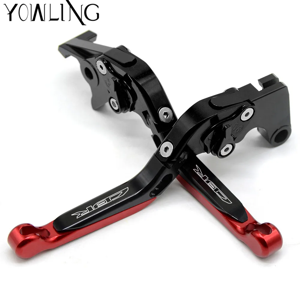 Motorcycle lever Adjustable Foldable Lengthening aluminum brake clutch